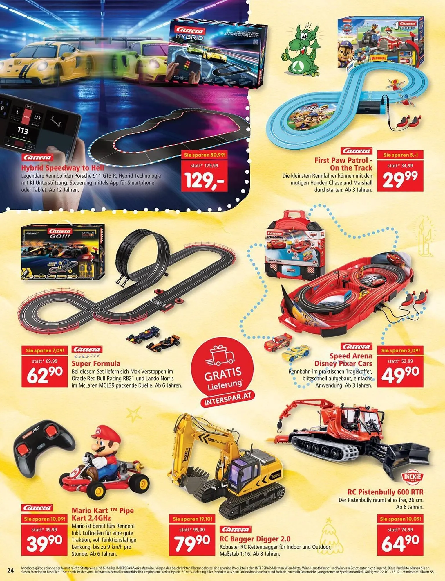 Interspar Flugblatt von 22. Oktober bis 15. Dezember 2025 - Flugblätt seite  24