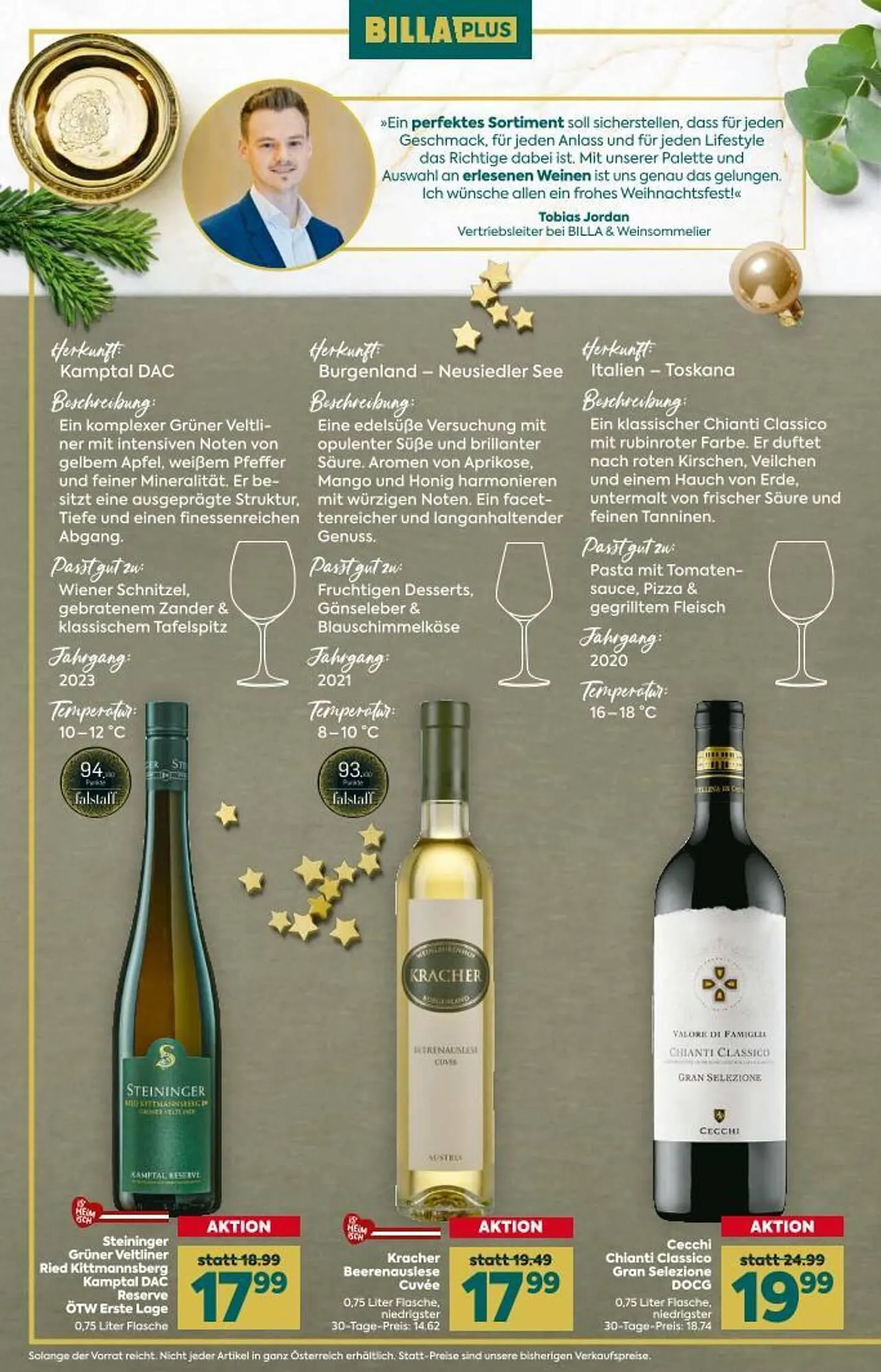 Billa Flugblatt von 27. November bis 24. Dezember 2025 - Flugblätt seite  22