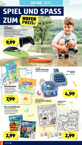 Hofer Flugblatt von 12. Juni bis 18. Juni 2026 - Flugblätt seite  32