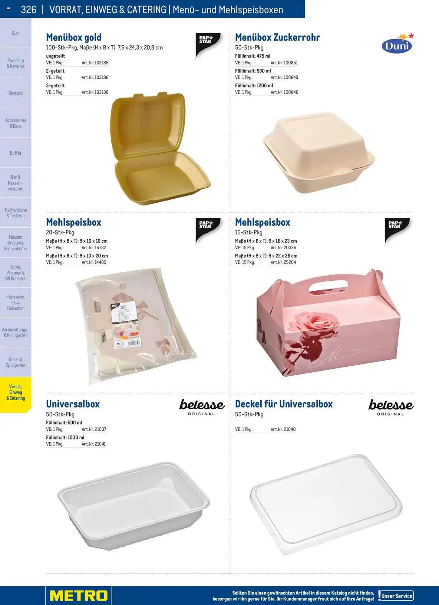 Metro Flugblatt von 2. Dezember bis 31. Dezember 2025 - Flugblätt seite  326