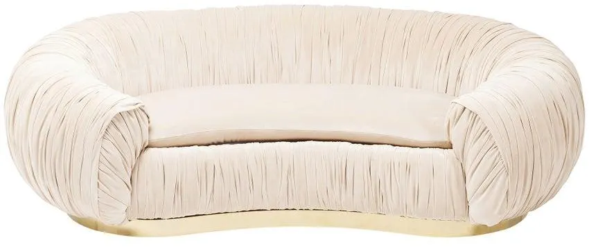 Sofa Perugia 2-Sitzer Creme