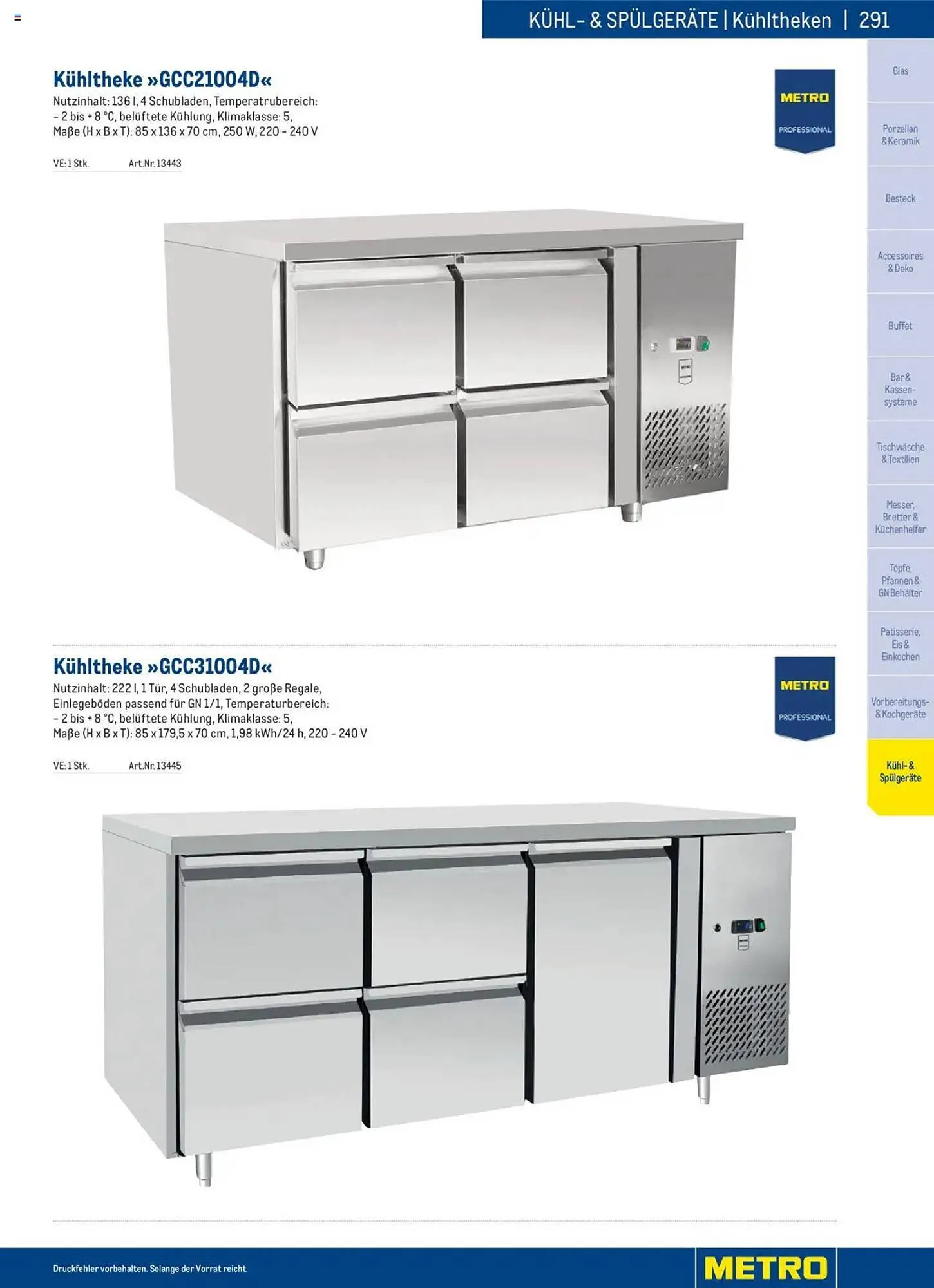 Metro Flugblatt von 2. Dezember bis 31. Dezember 2025 - Flugblätt seite  291