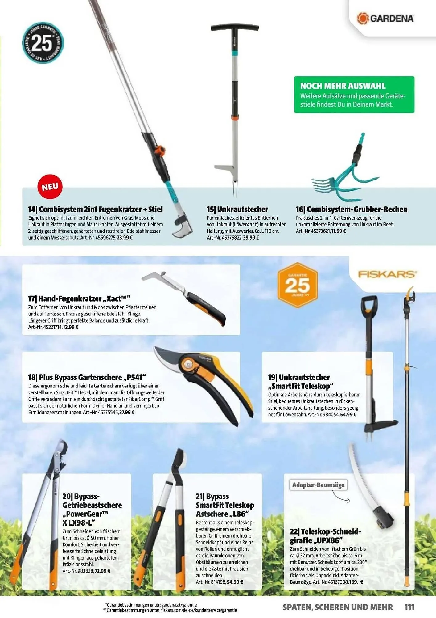 Der Grissemann Flugblatt von 14. März bis 31. Dezember 2025 - Flugblätt seite  111