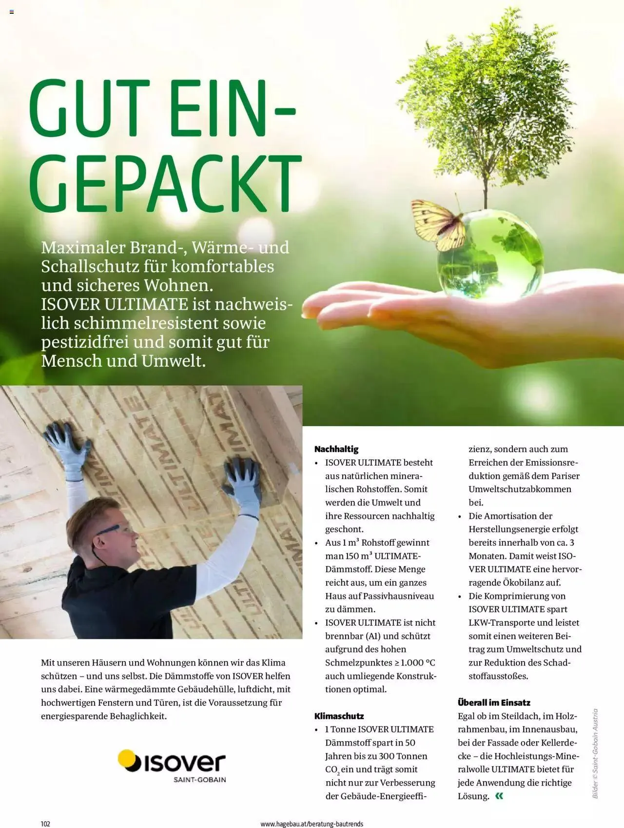 Hagebau Bautrends von 4. April bis 31. Dezember 2023 - Flugblätt seite 102