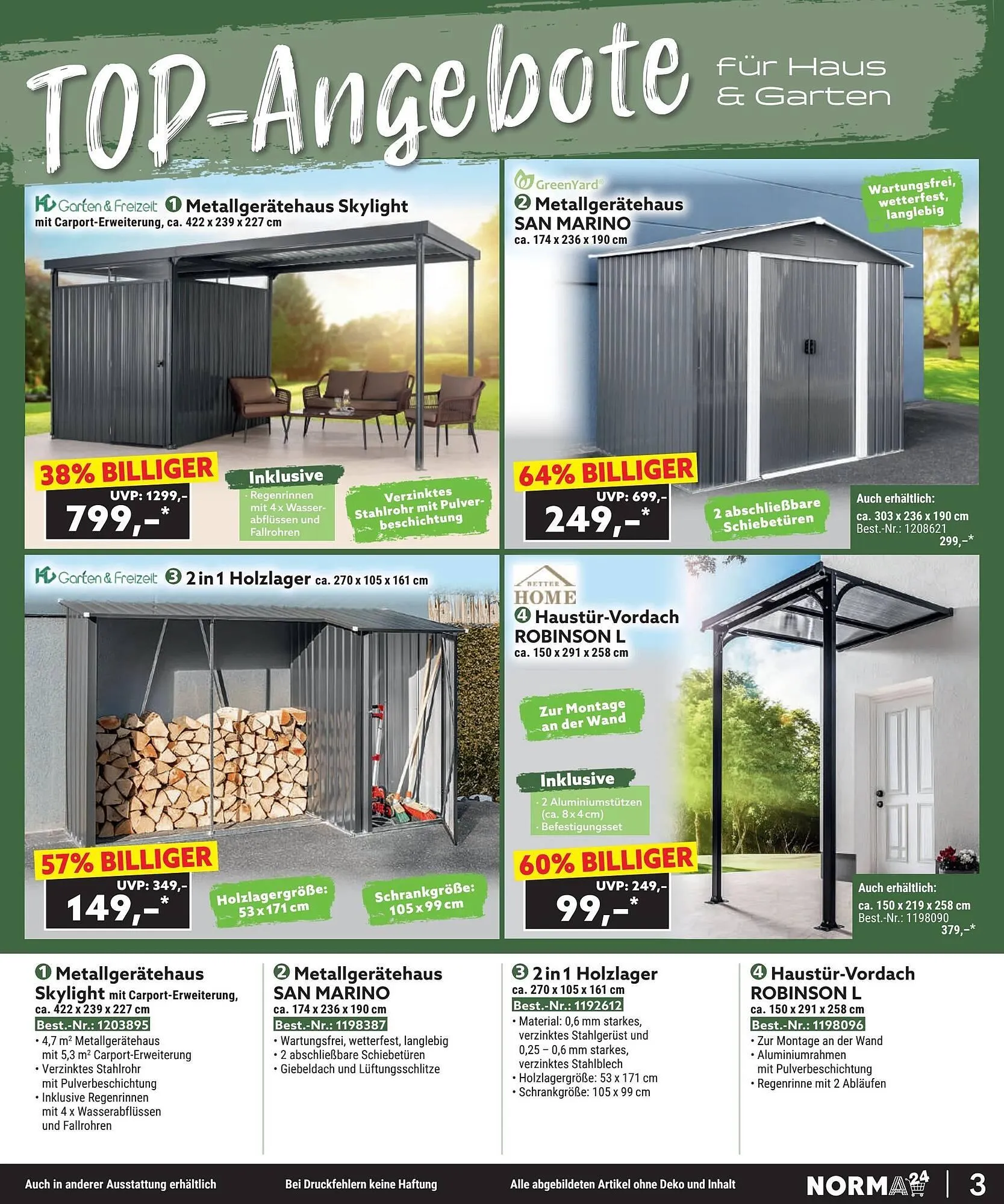 Norma Prospekt von 1. November bis 1. Dezember 2025 - Flugblätt seite  3