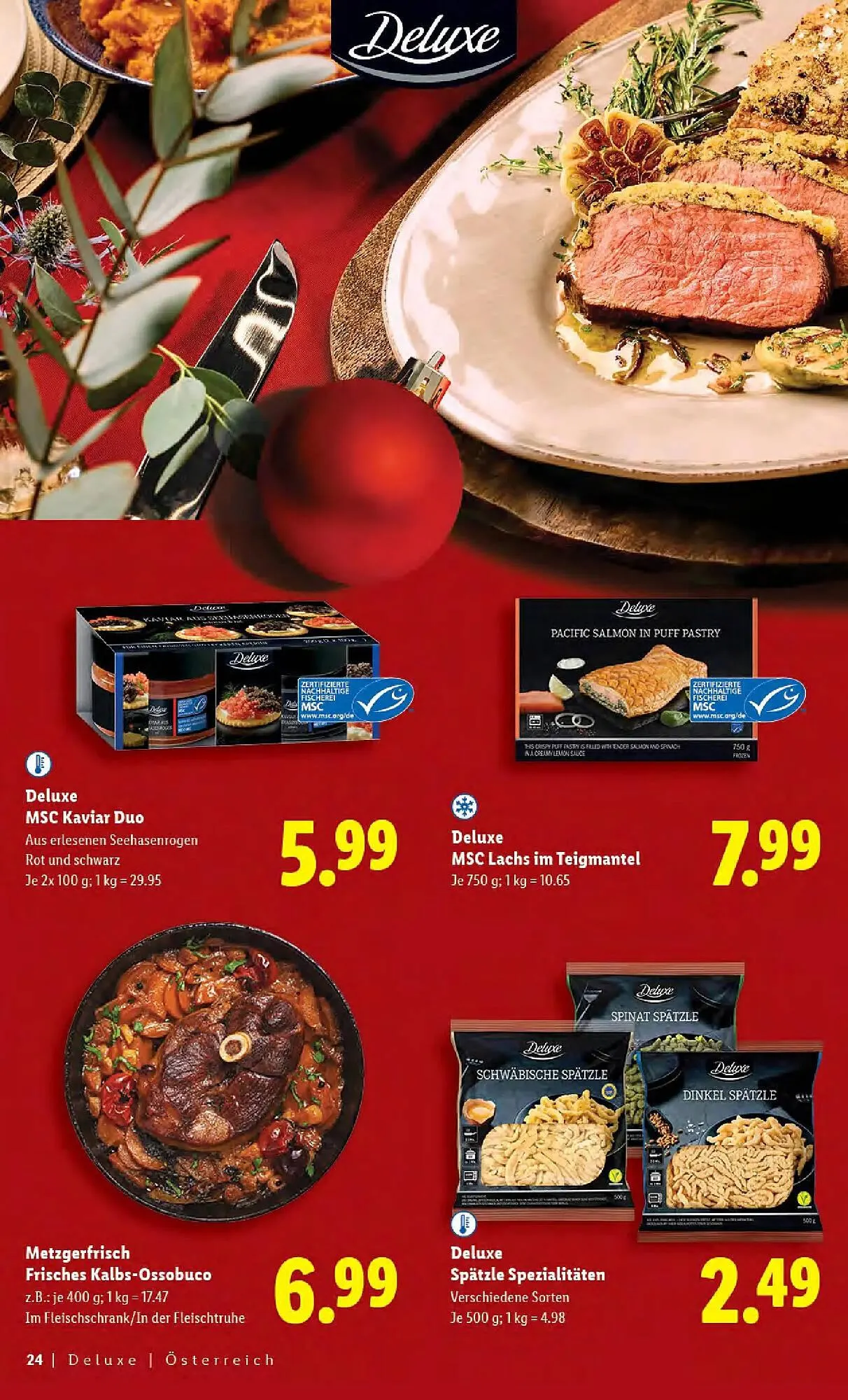 Lidl Flugblatt von 1. November bis 25. Dezember 2025 - Flugblätt seite 24