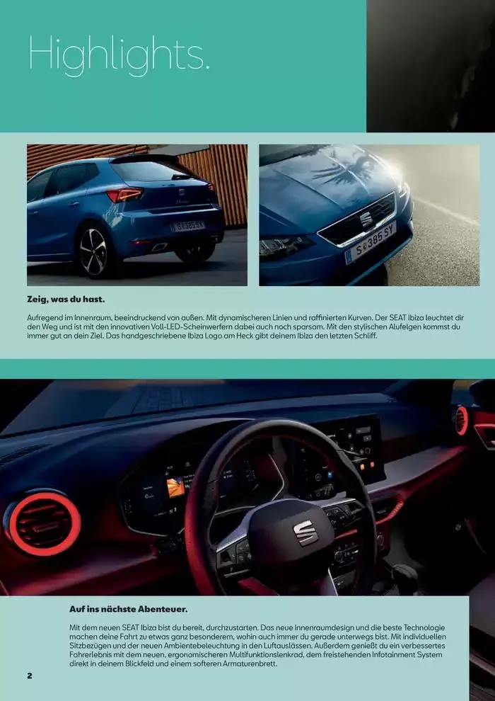 Seat Ibiza von 4. Februar bis 26. Jänner 2026 - Flugblätt seite 2
