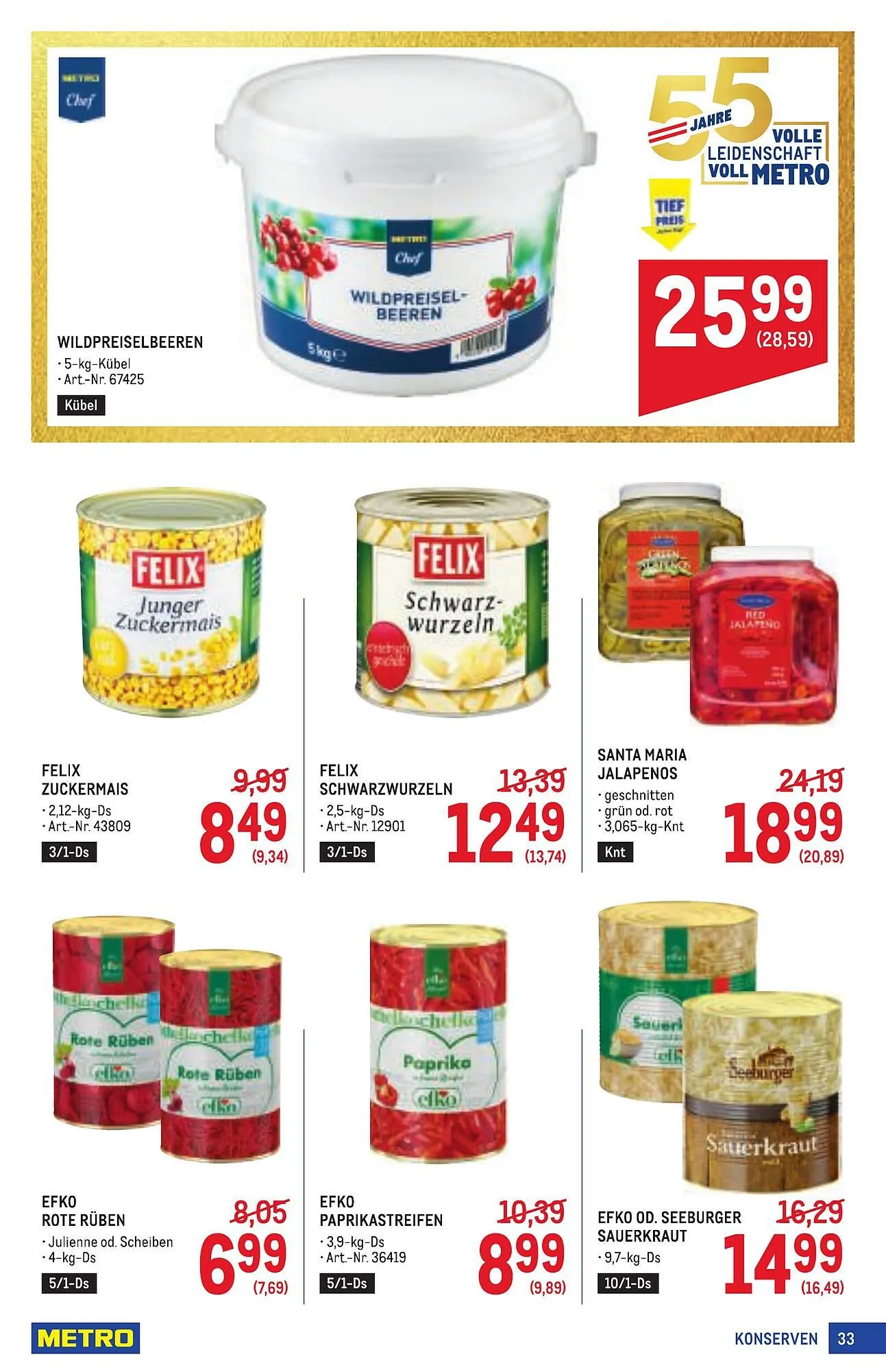 Metro Flugblatt von 2. April bis 15. April 2026 - Flugblätt seite  33