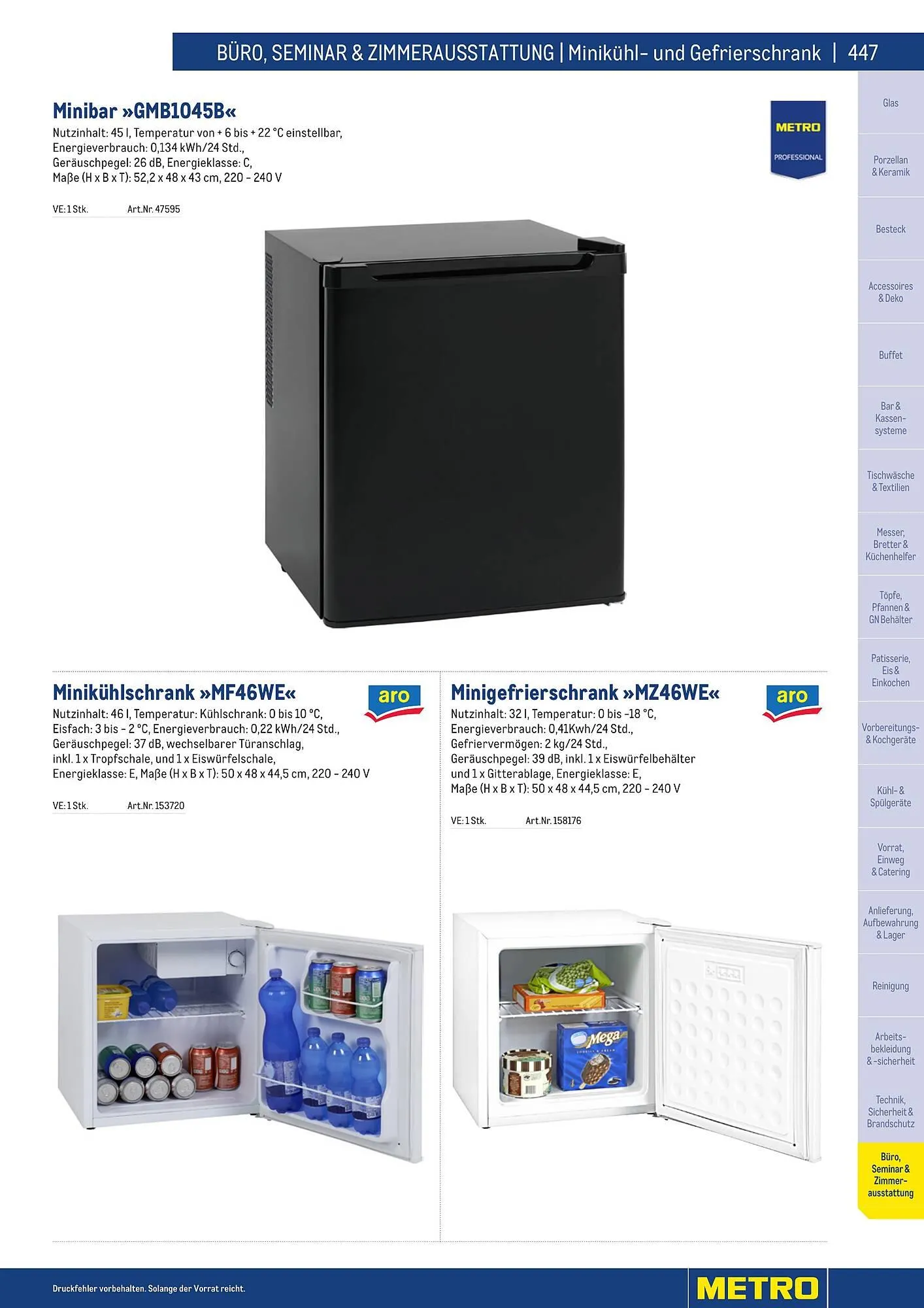 Metro Flugblatt von 25. März bis 31. Dezember 2026 - Flugblätt seite  447