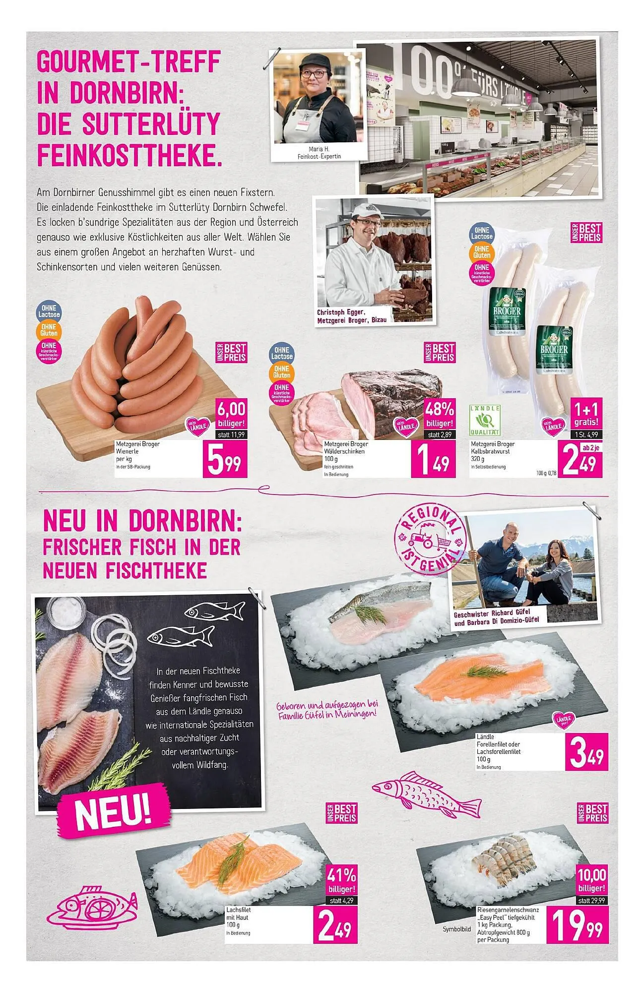 Sutterlüty Flugblatt von 23. November bis 7. Dezember 2023 - Flugblätt seite 12