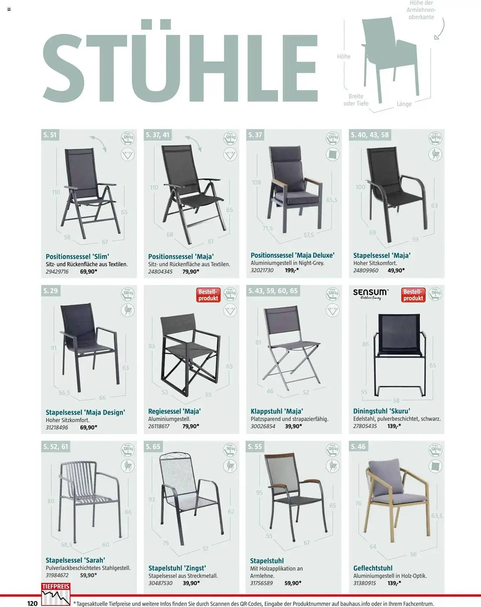 Bauhaus Flugblatt von 4. März bis 4. Jänner 2026 - Flugblätt seite  120