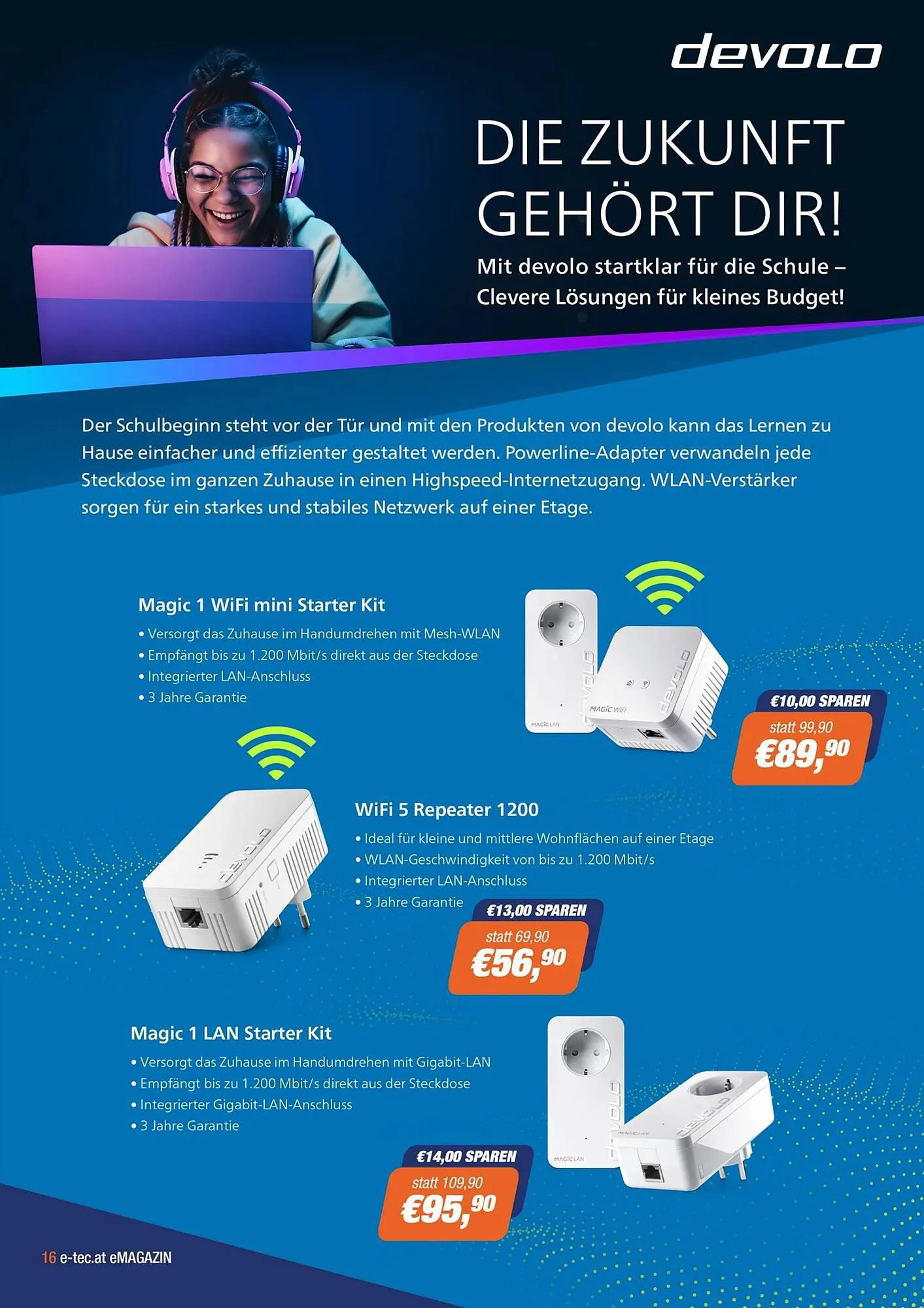 e-tec Flugblatt von 22. September bis 30. September 2023 - Flugblätt seite 16