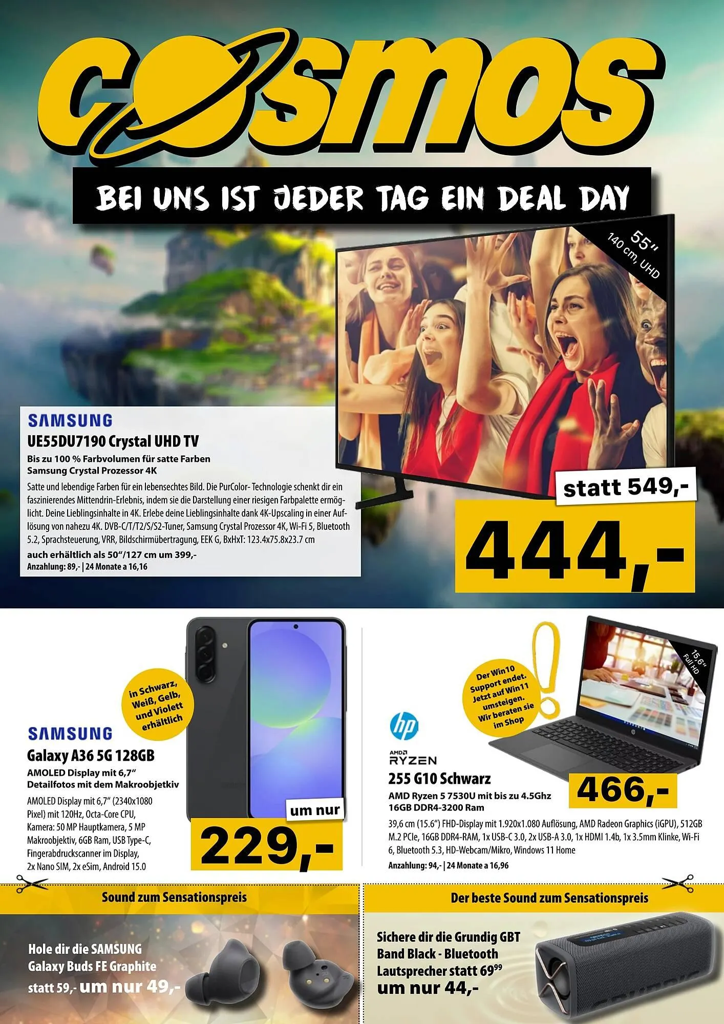 Cosmos Flugblatt - 1