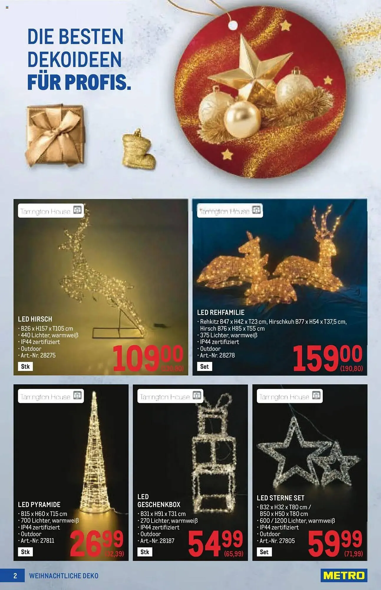 Metro Flugblatt von 16. Oktober bis 24. Dezember 2025 - Flugblätt seite  2