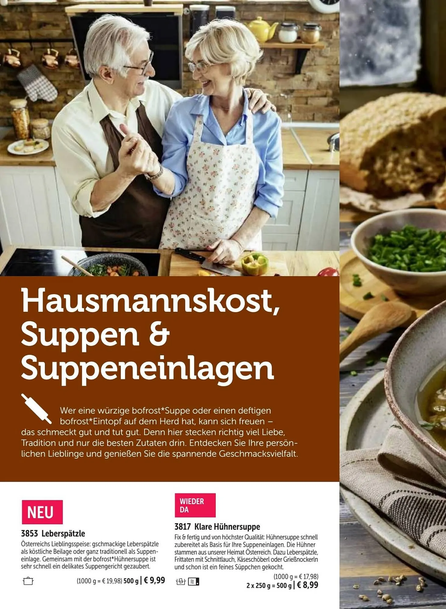 Bofrost Flugblatt von 25. September bis 29. Februar 2024 - Flugblätt seite  70