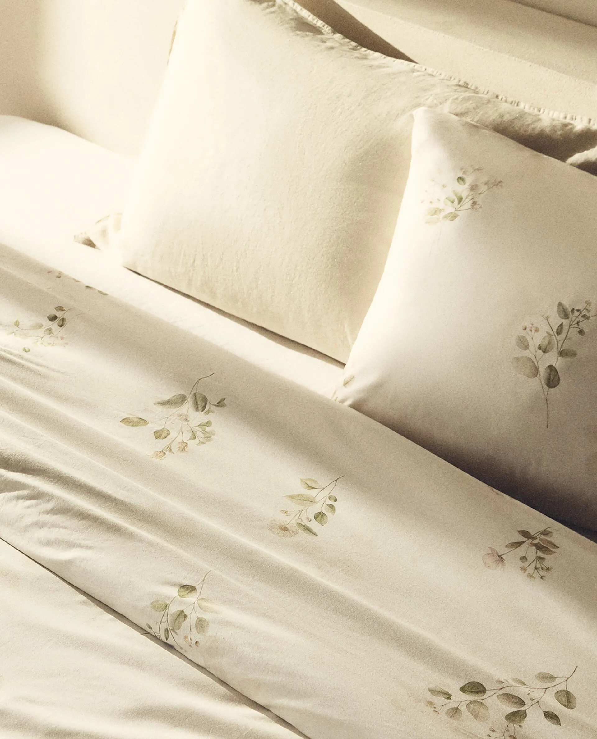 COPRIPIUMINO STAMPATO BOTANICO