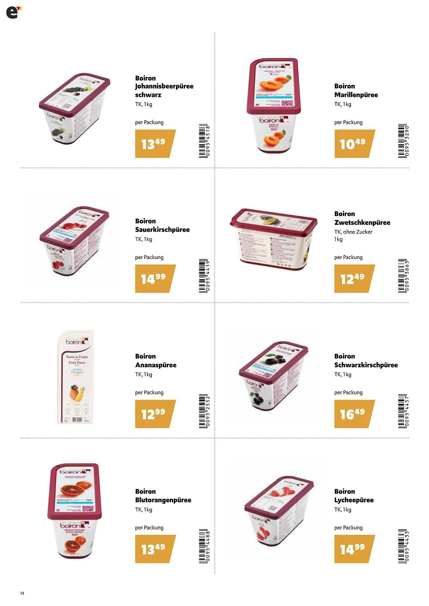 Eurogast Grissemann Flugblatt von 1. Dezember bis 31. Dezember 2025 - Flugblätt seite  14