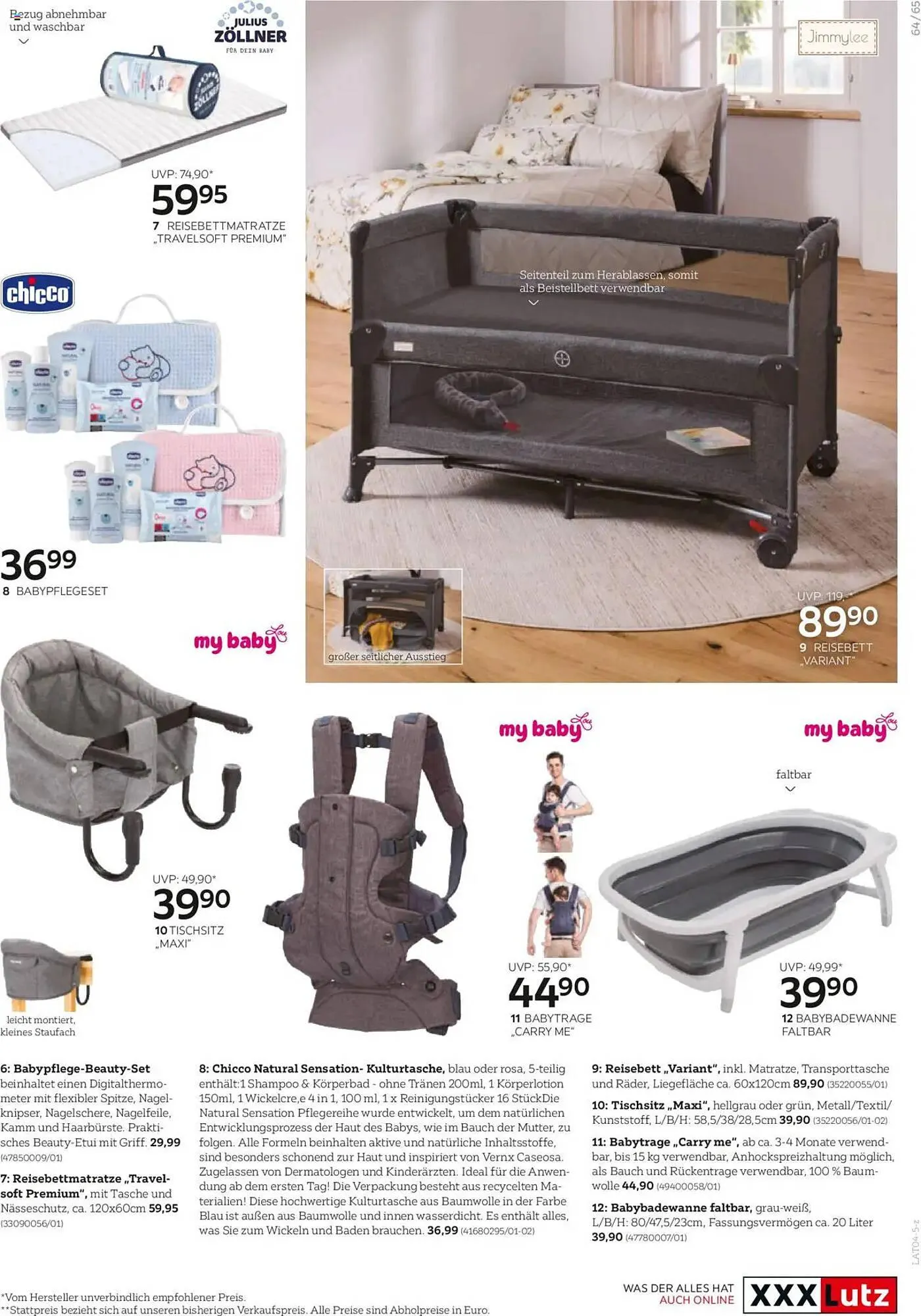 XXXLutz Flugblatt von 13. März bis 31. Dezember 2025 - Flugblätt seite  65