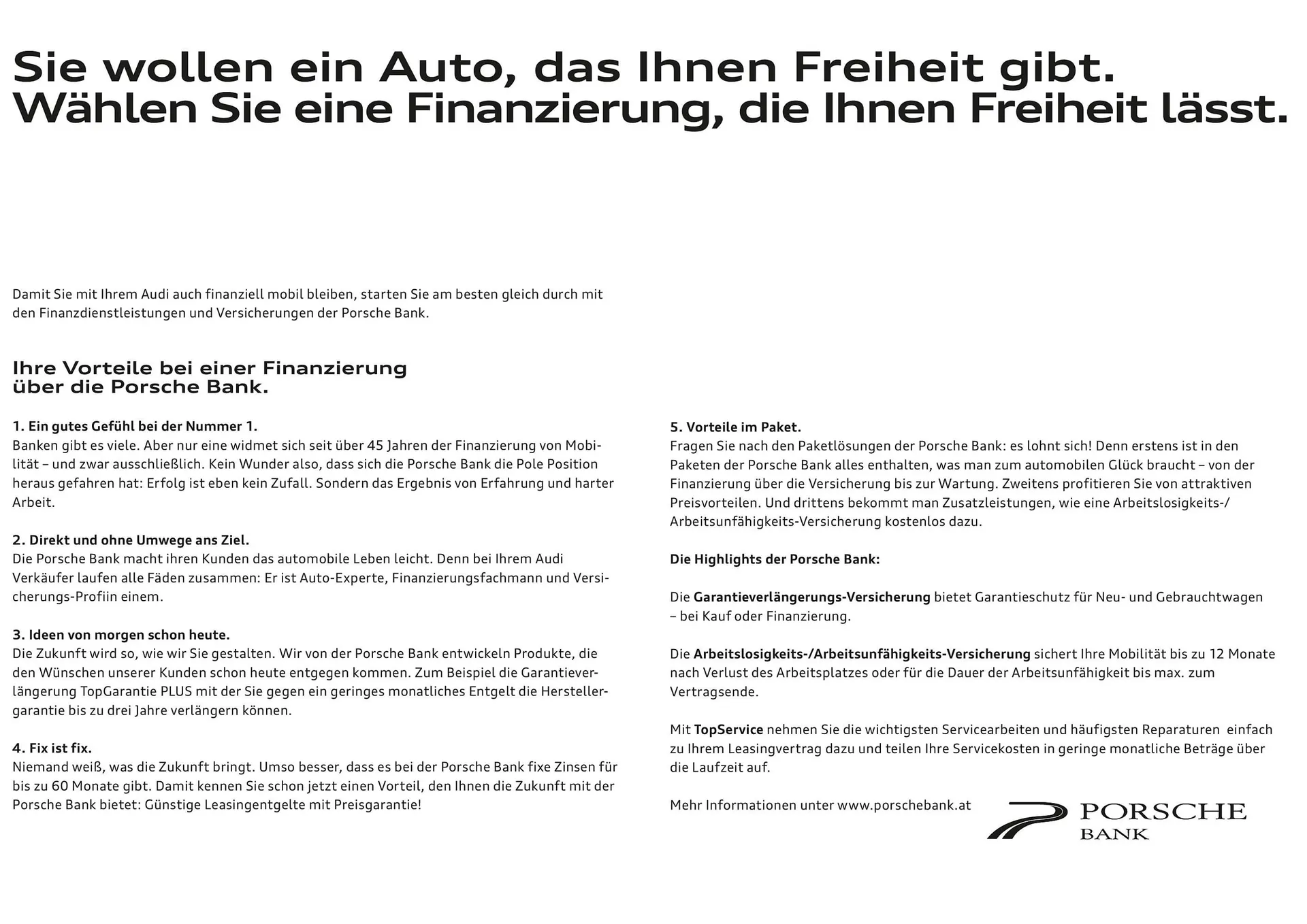 Audi Flugblatt von 20. November bis 22. Juli 2026 - Flugblätt seite  115