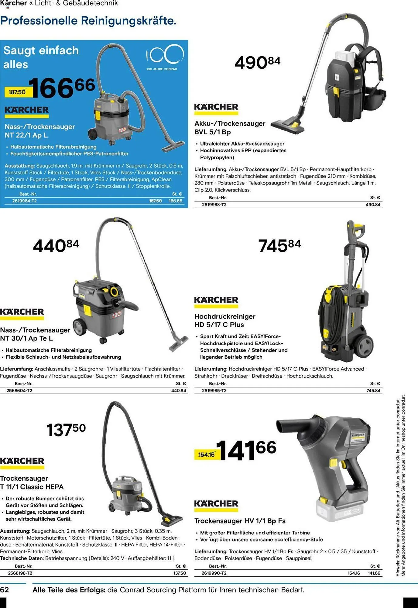 Conrad Flugblatt von 4. September bis 22. Oktober 2023 - Flugblätt seite  64