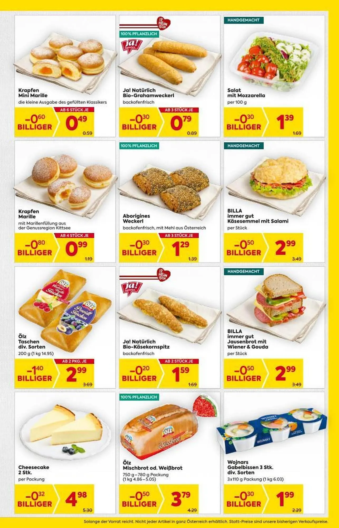 Billa Flugblatt von 13. Februar bis 19. Februar 2025 - Flugblätt seite 9