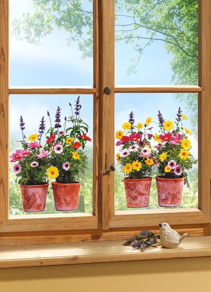 Deko-Sticker, 2-teilig