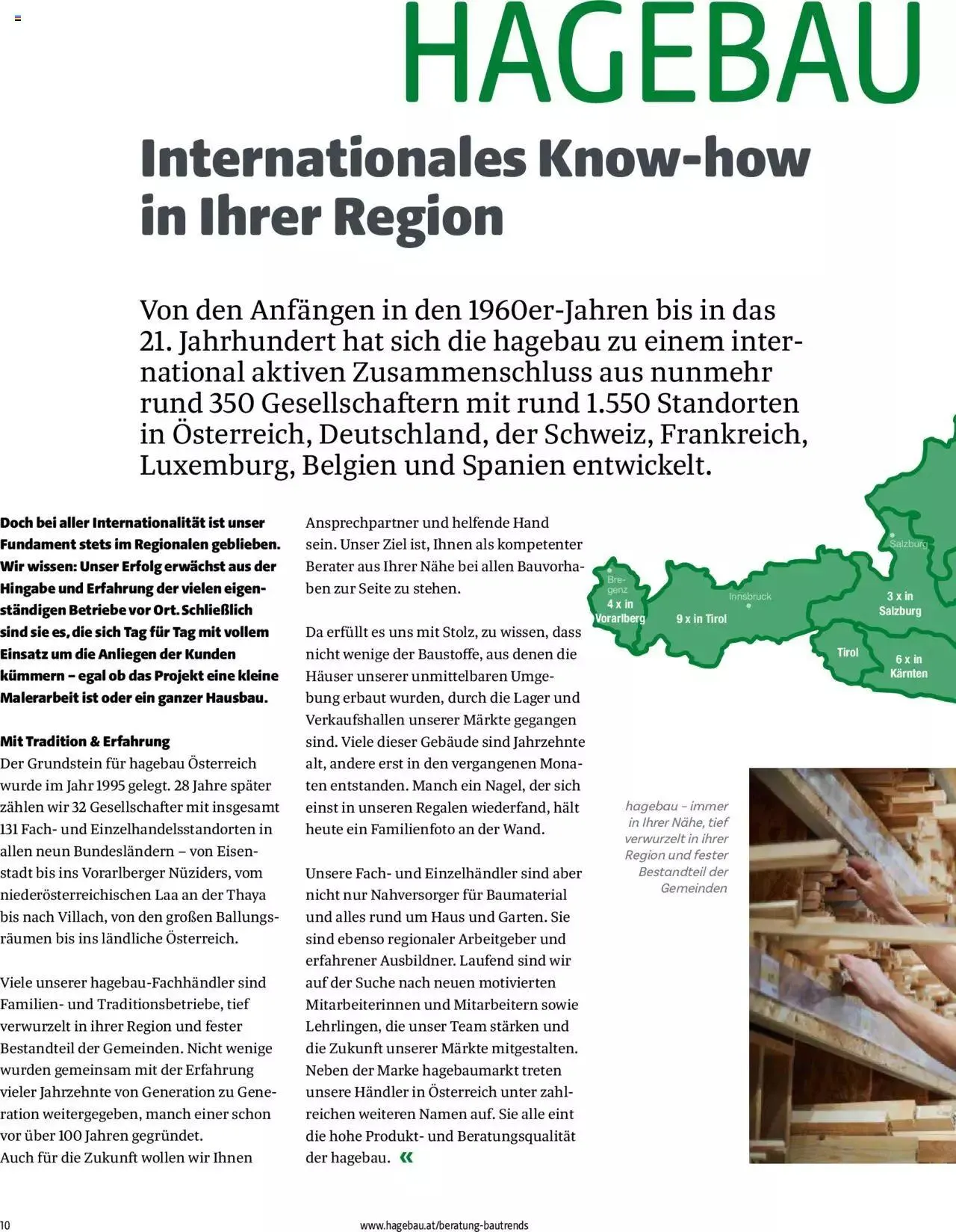 Hagebau Bautrends von 4. April bis 31. Dezember 2023 - Flugblätt seite  10