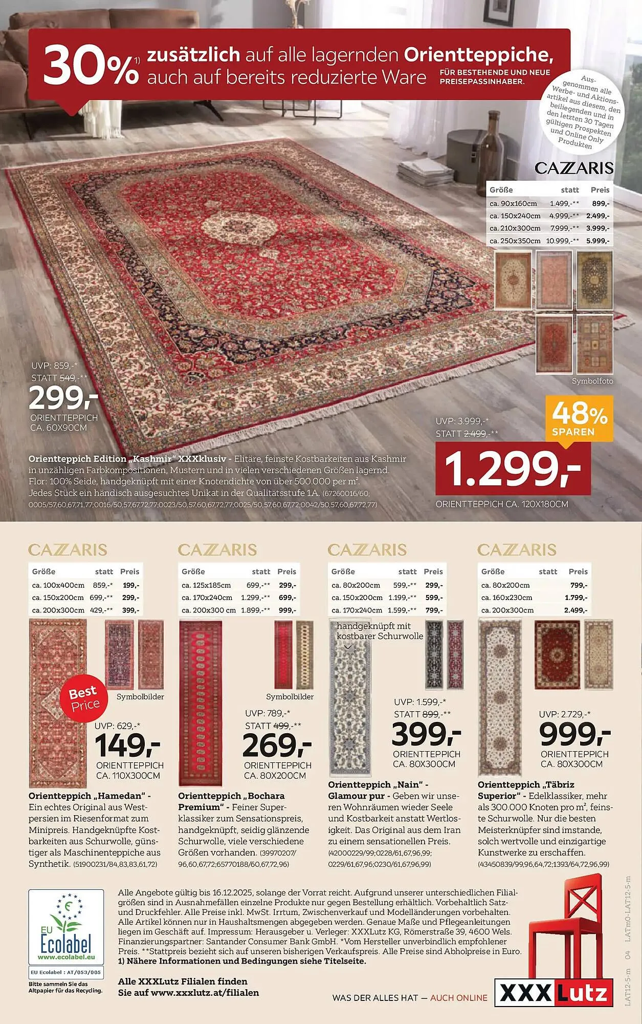 XXXLutz Prospekt von 2. Dezember bis 16. Dezember 2025 - Flugblätt seite 4