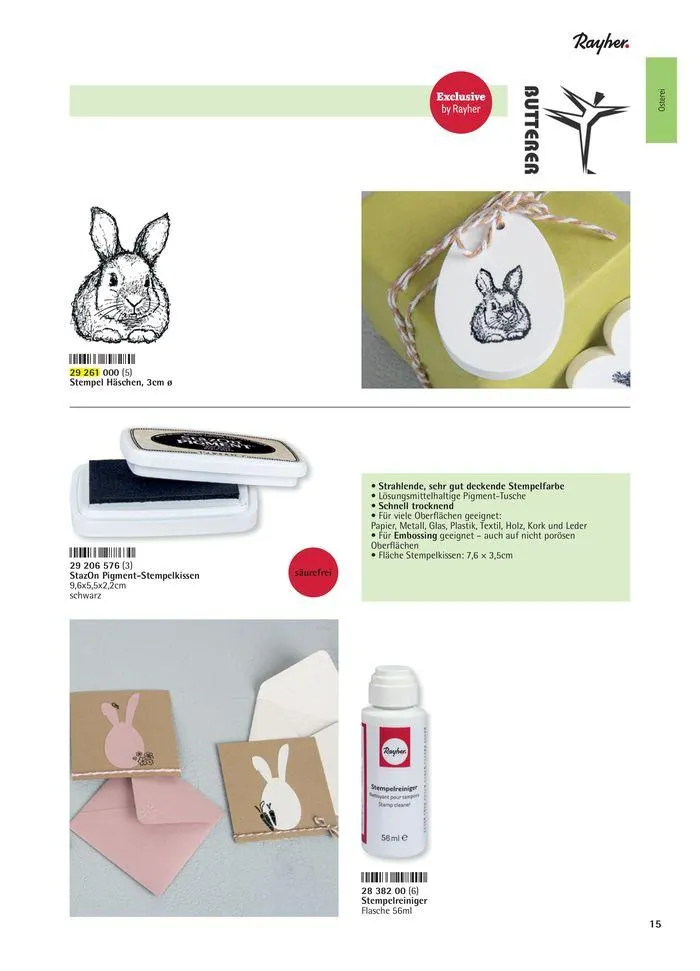 NEUER KATALOG 2024 von 23. Februar bis 31. Dezember 2024 - Flugblätt seite 17