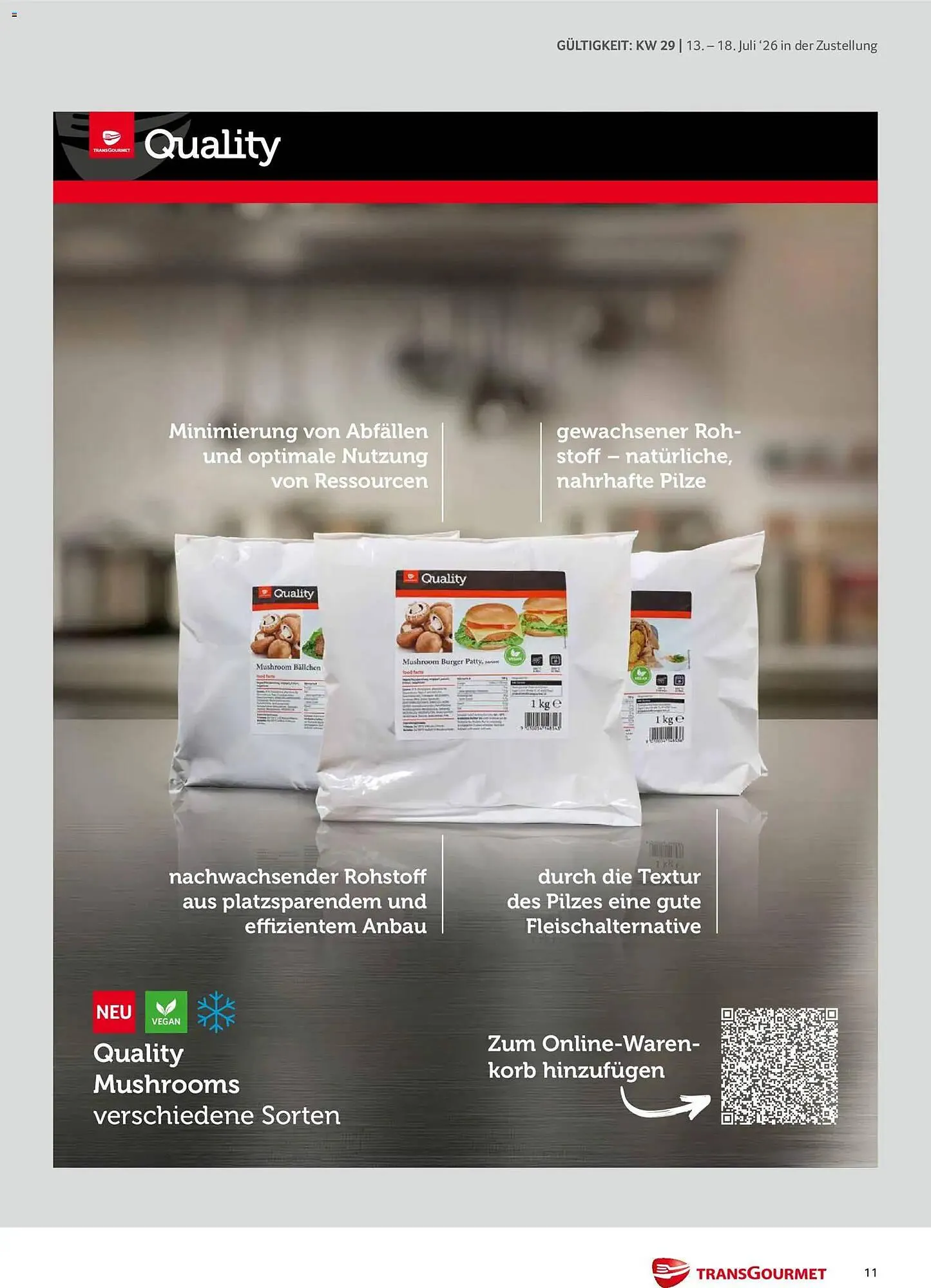 Transgourmet Flugblatt von 13. Juli bis 18. Juli 2026 - Flugblätt seite  11