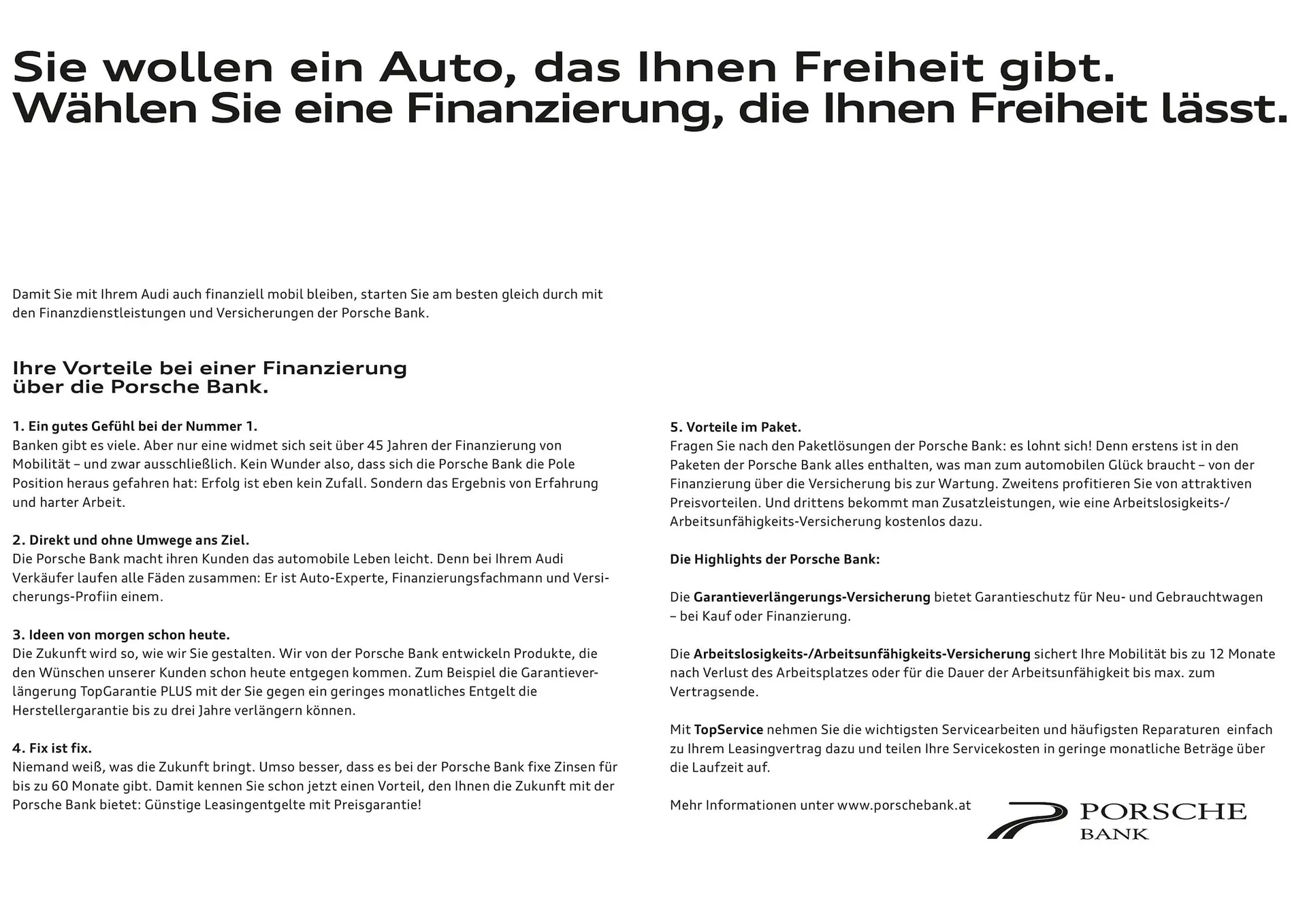 Audi Flugblatt von 20. November bis 22. Juli 2026 - Flugblätt seite  131