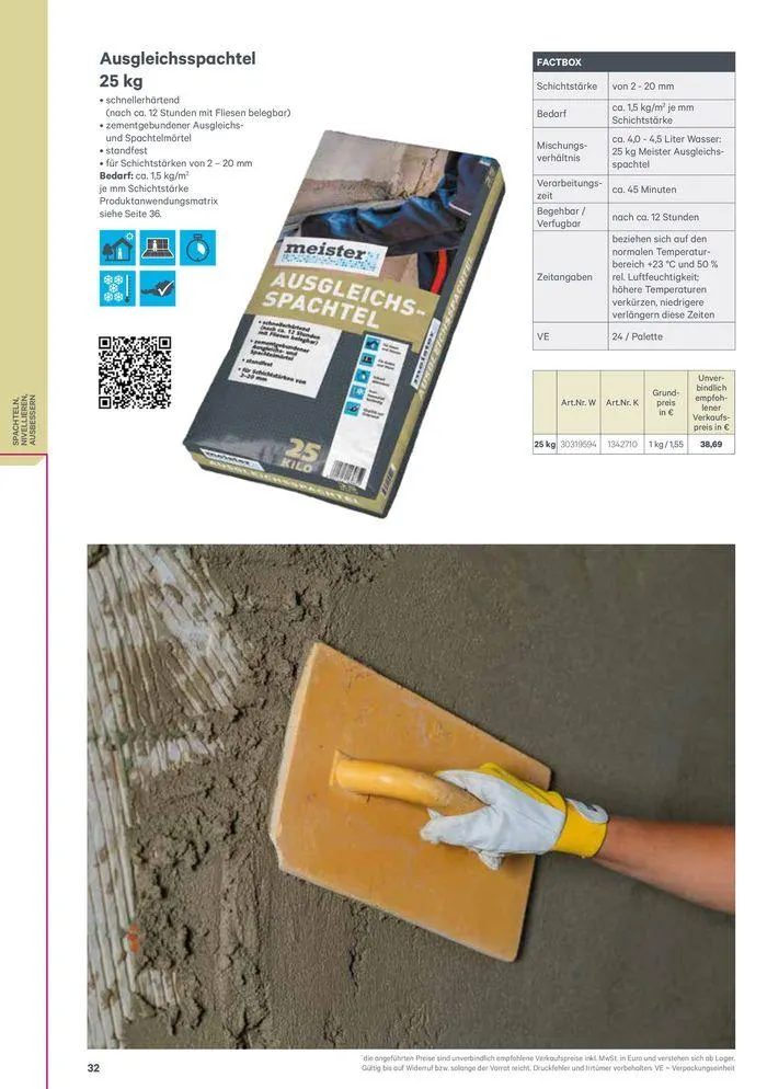 Meister Katalog von 1. Februar bis 31. Dezember 2024 - Flugblätt seite 32