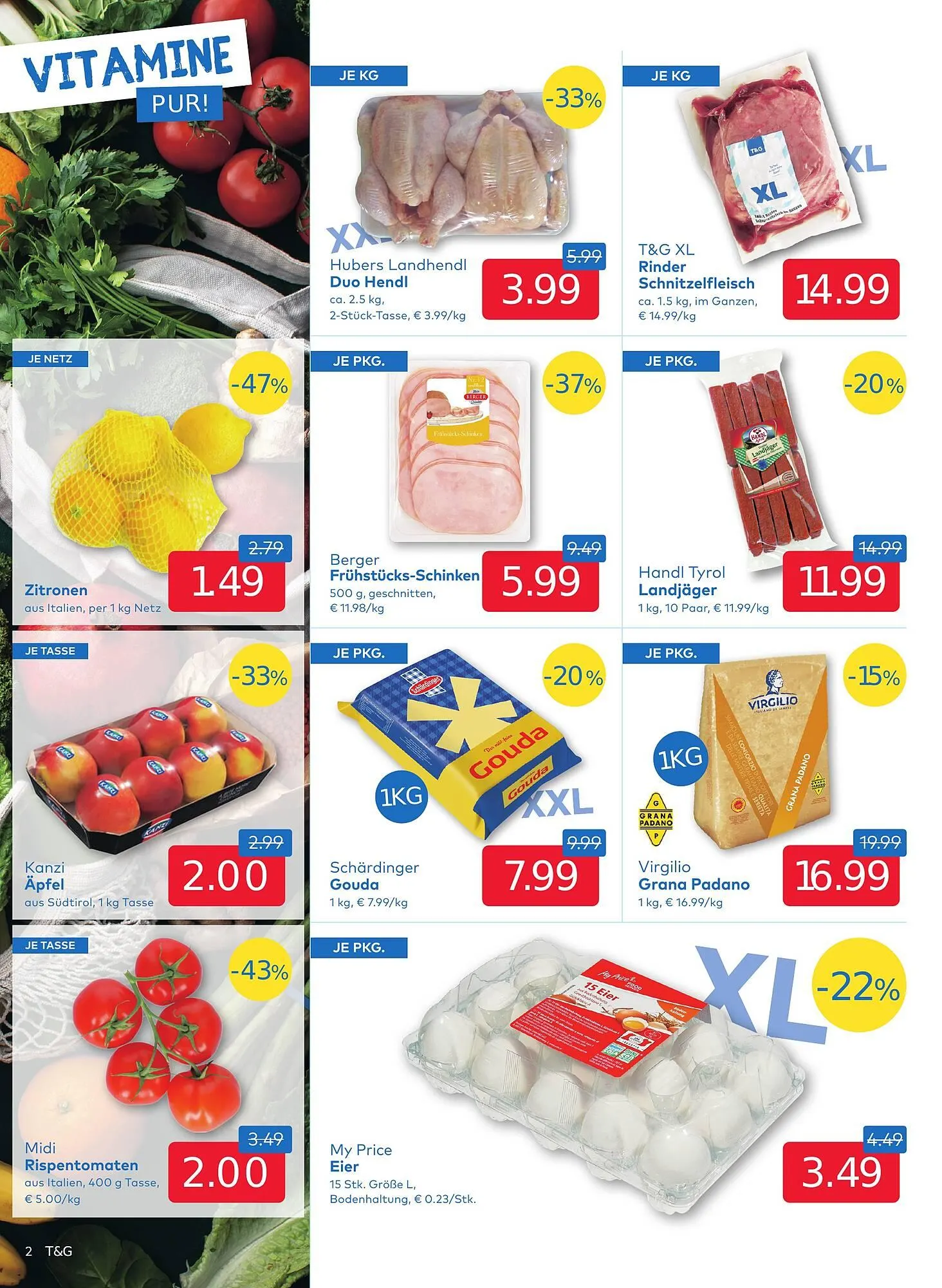 T&G Flugblatt von 15. Jänner bis 28. Jänner 2026 - Flugblätt seite  2