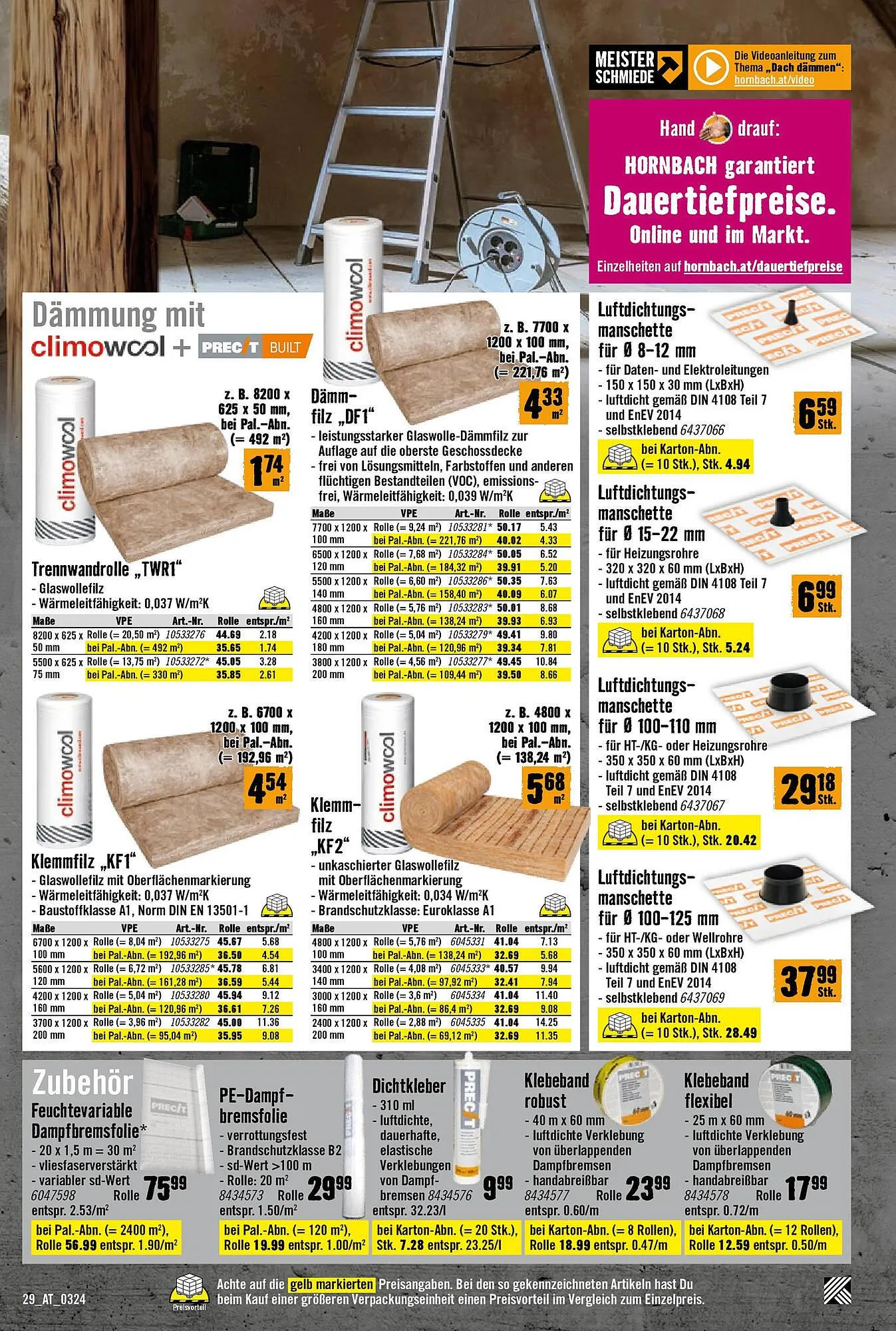 Hornbach Flugblatt von 5. März bis 5. April 2024 - Flugblätt seite 29