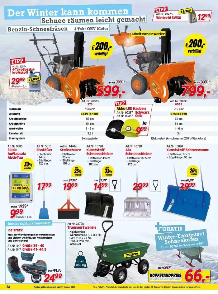 Jänner I 2025 von 27. Dezember bis 10. Jänner 2025 - Flugblätt seite 22