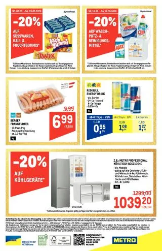 METRO Flugblatt Food - Metro Profi von 3. September bis 16. September 2026 - Flugblätt seite  64