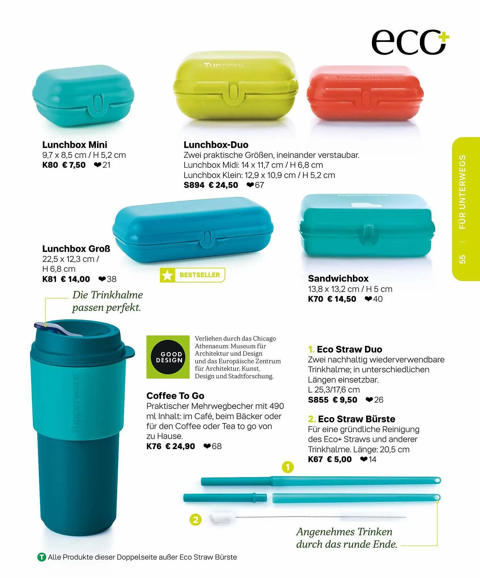 Tupperware Flugblatt von 6. März bis 31. August 2023 - Flugblätt seite 55