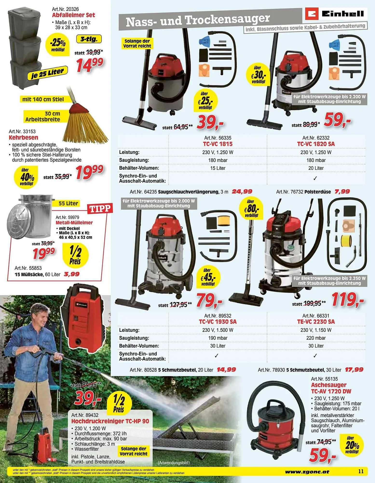 Zgonc Flugblatt von 15. Oktober bis 31. Oktober 2023 - Flugblätt seite 11