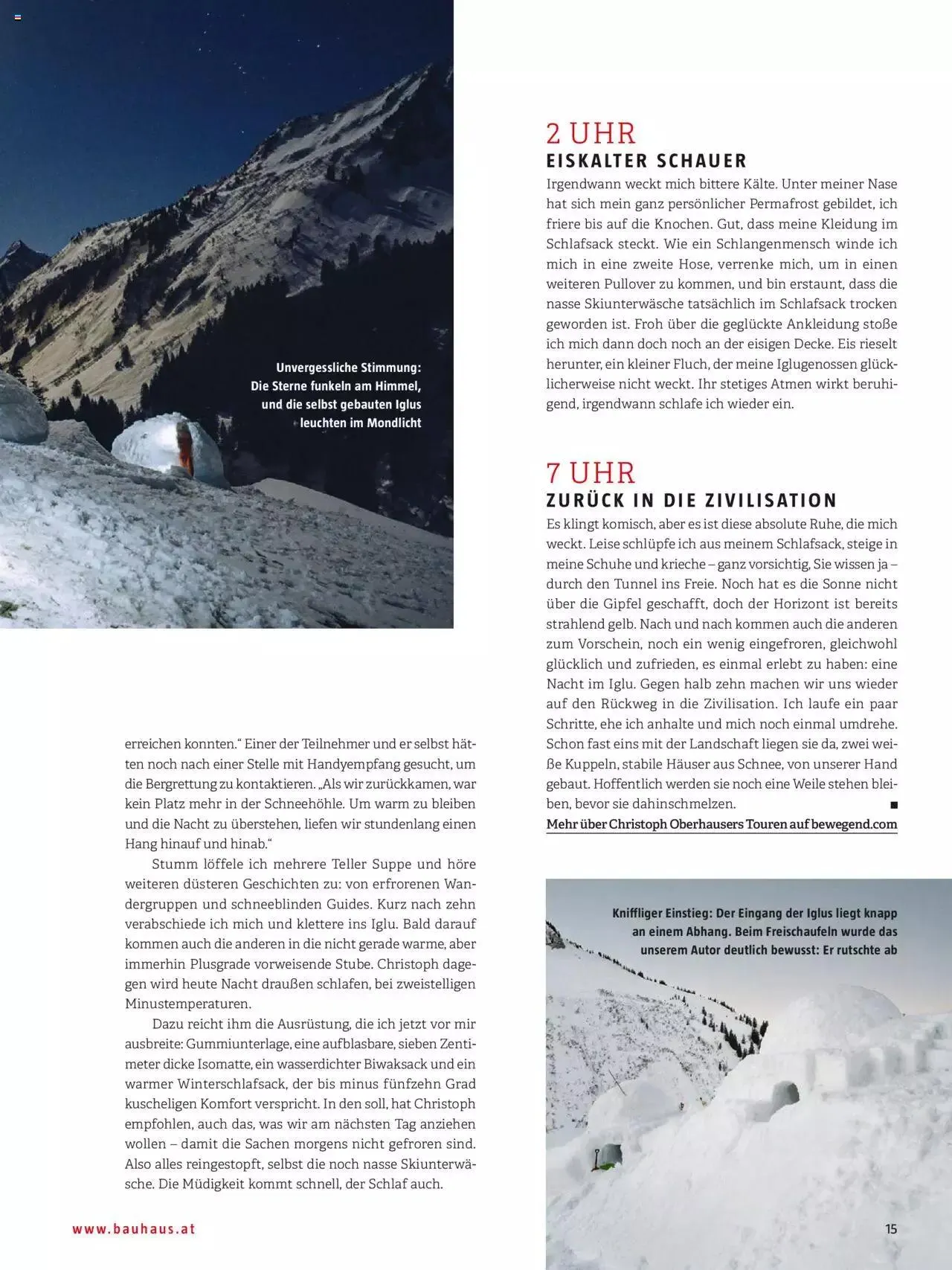 Bauhaus passt! Magazin von 24. Jänner bis 31. Dezember 2023 - Flugblätt seite 15