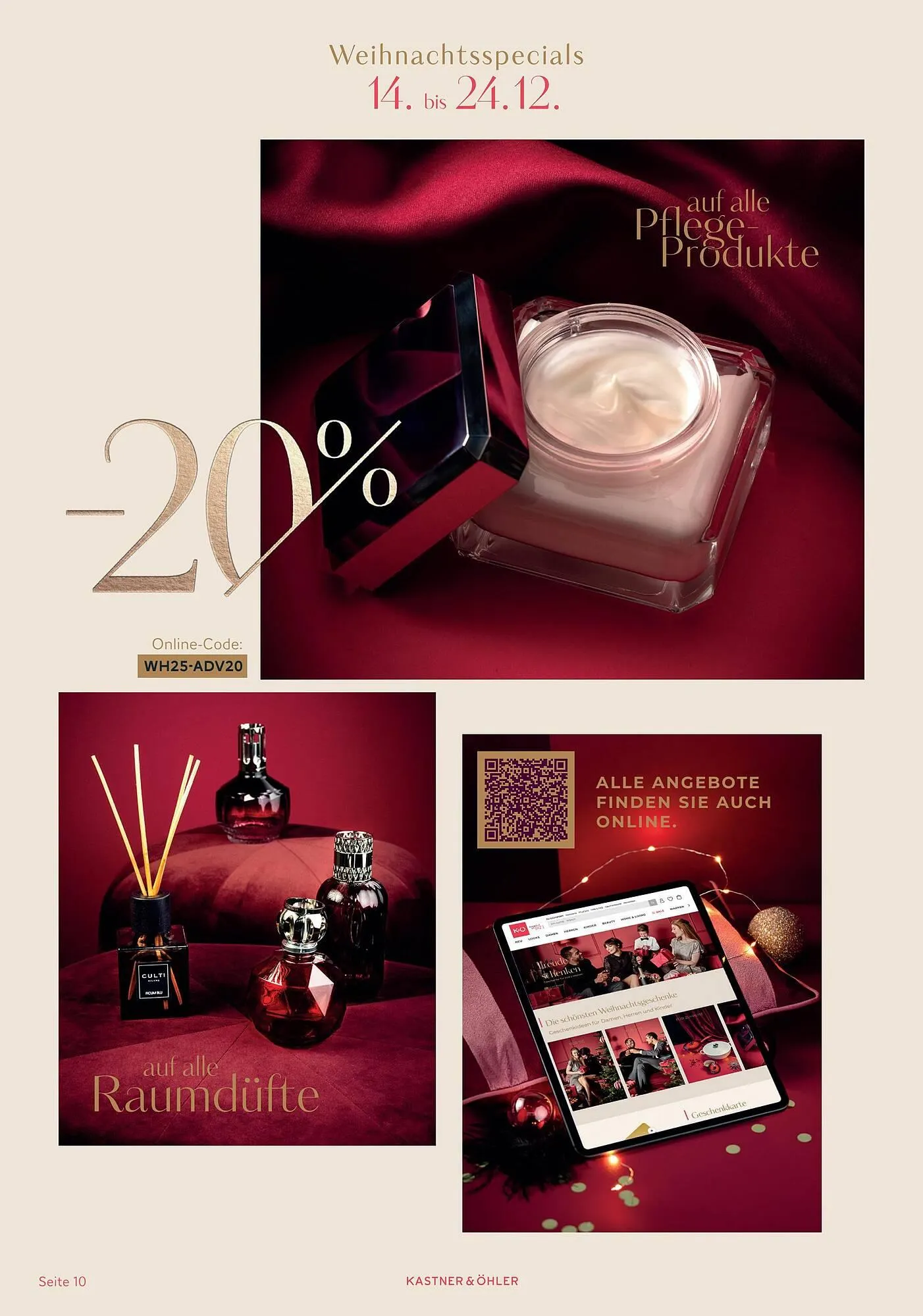 Kastner & Öhler Flugblatt von 10. Dezember bis 31. Dezember 2025 - Flugblätt seite  10