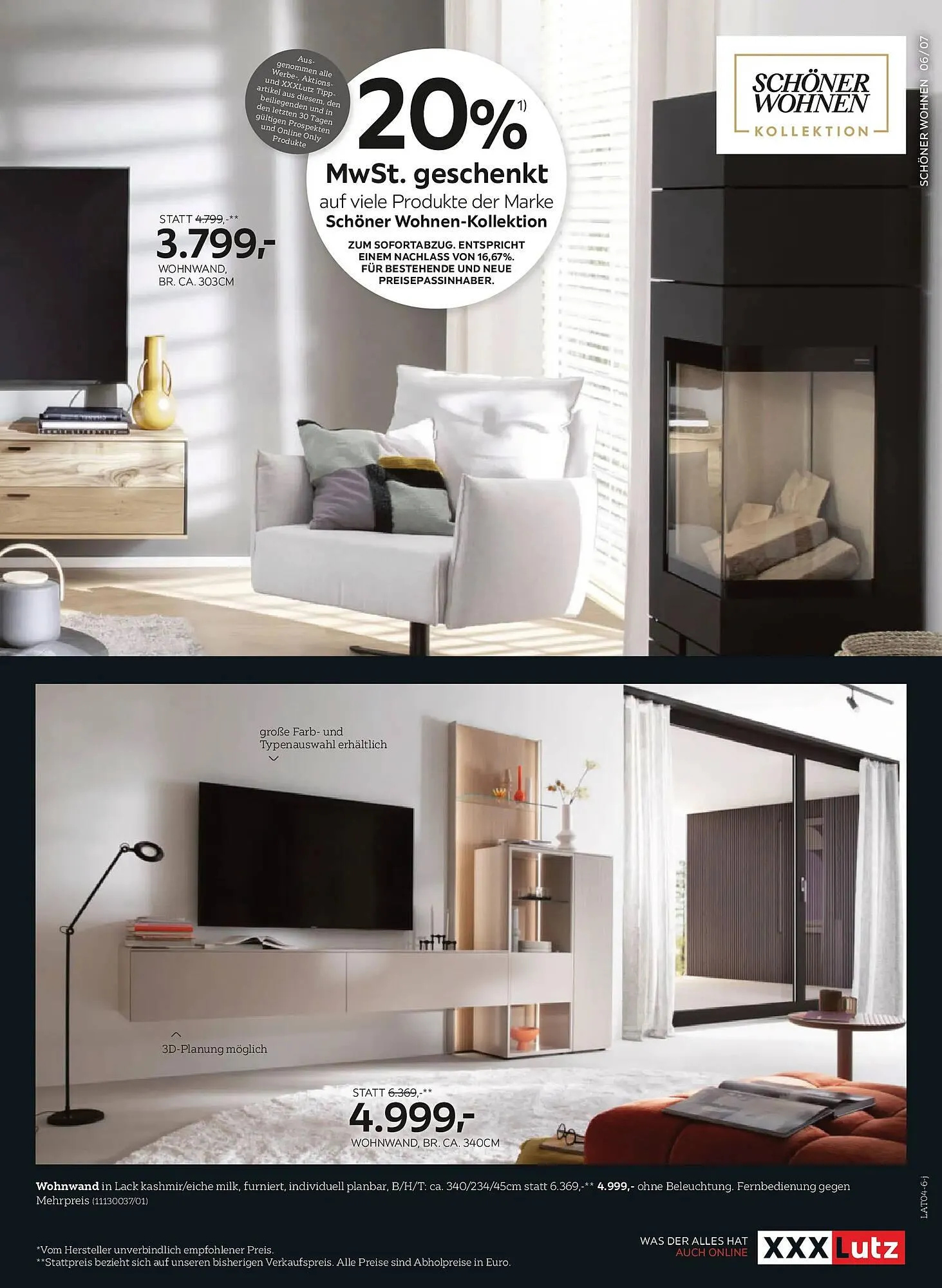 XXXLutz Prospekt von 7. April bis 21. April 2026 - Flugblätt seite  7