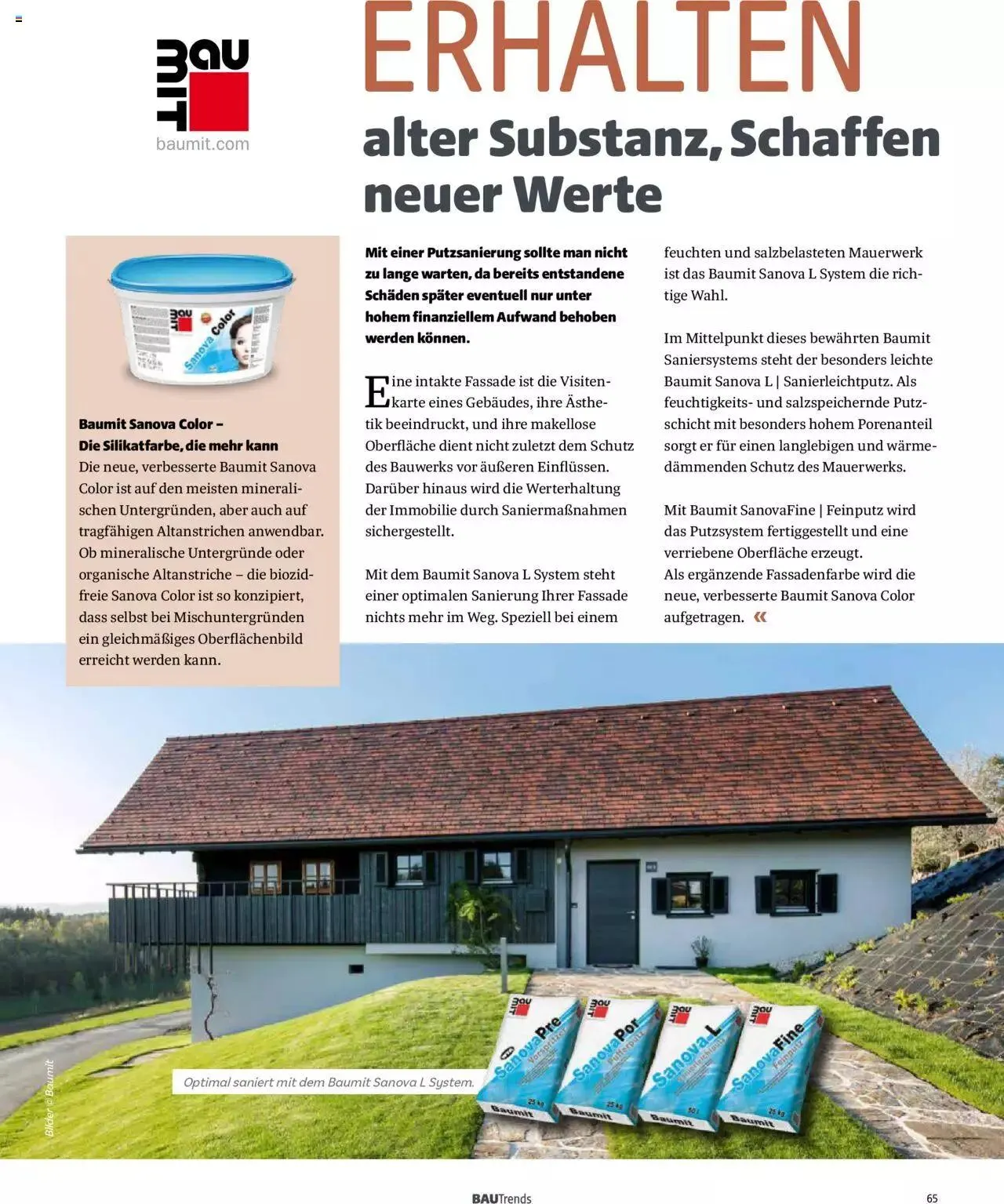 Hagebau Bautrends von 4. April bis 31. Dezember 2024 - Flugblätt seite  65