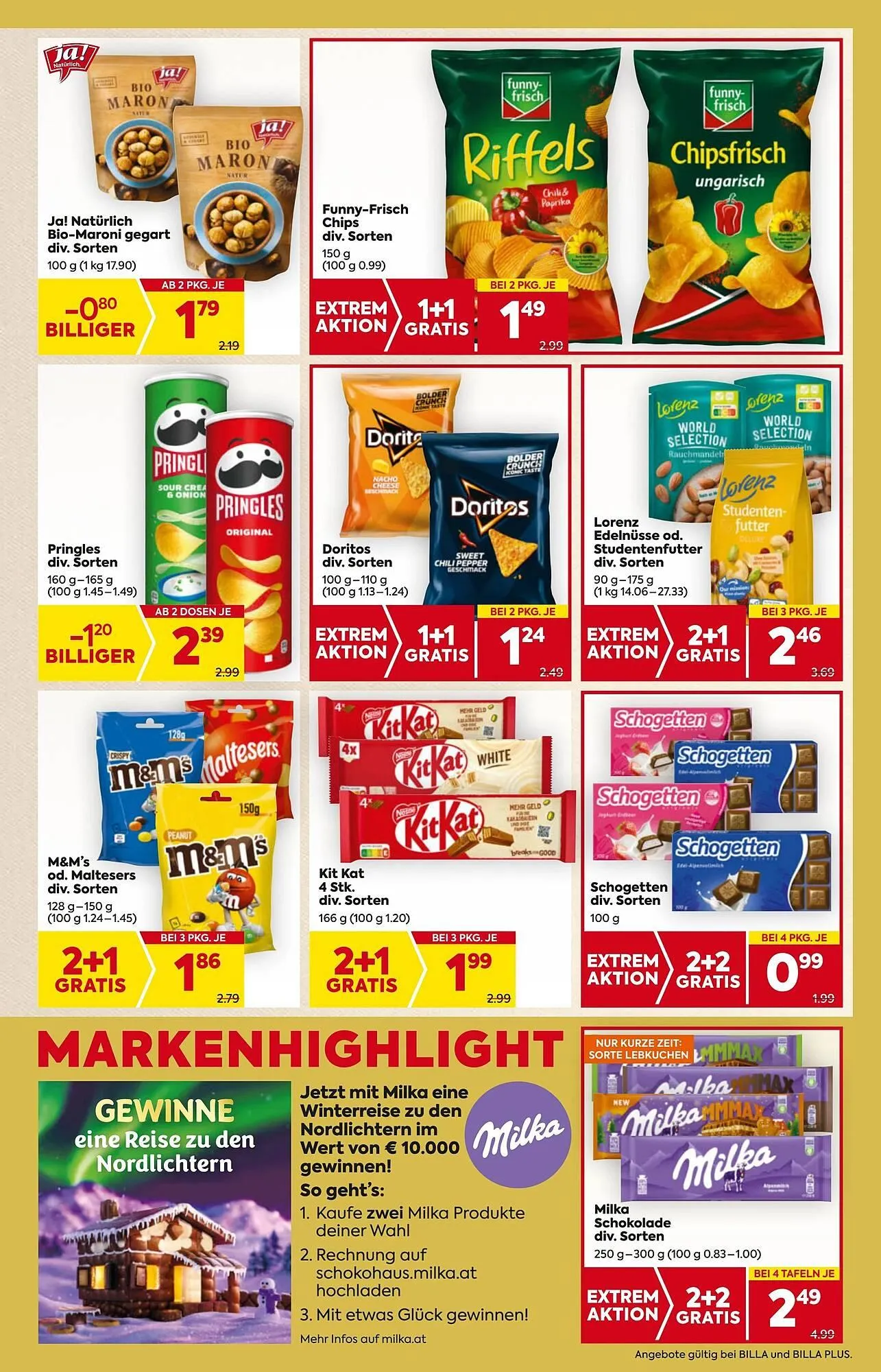 Billa Flugblatt von 13. November bis 19. November 2025 - Flugblätt seite 17