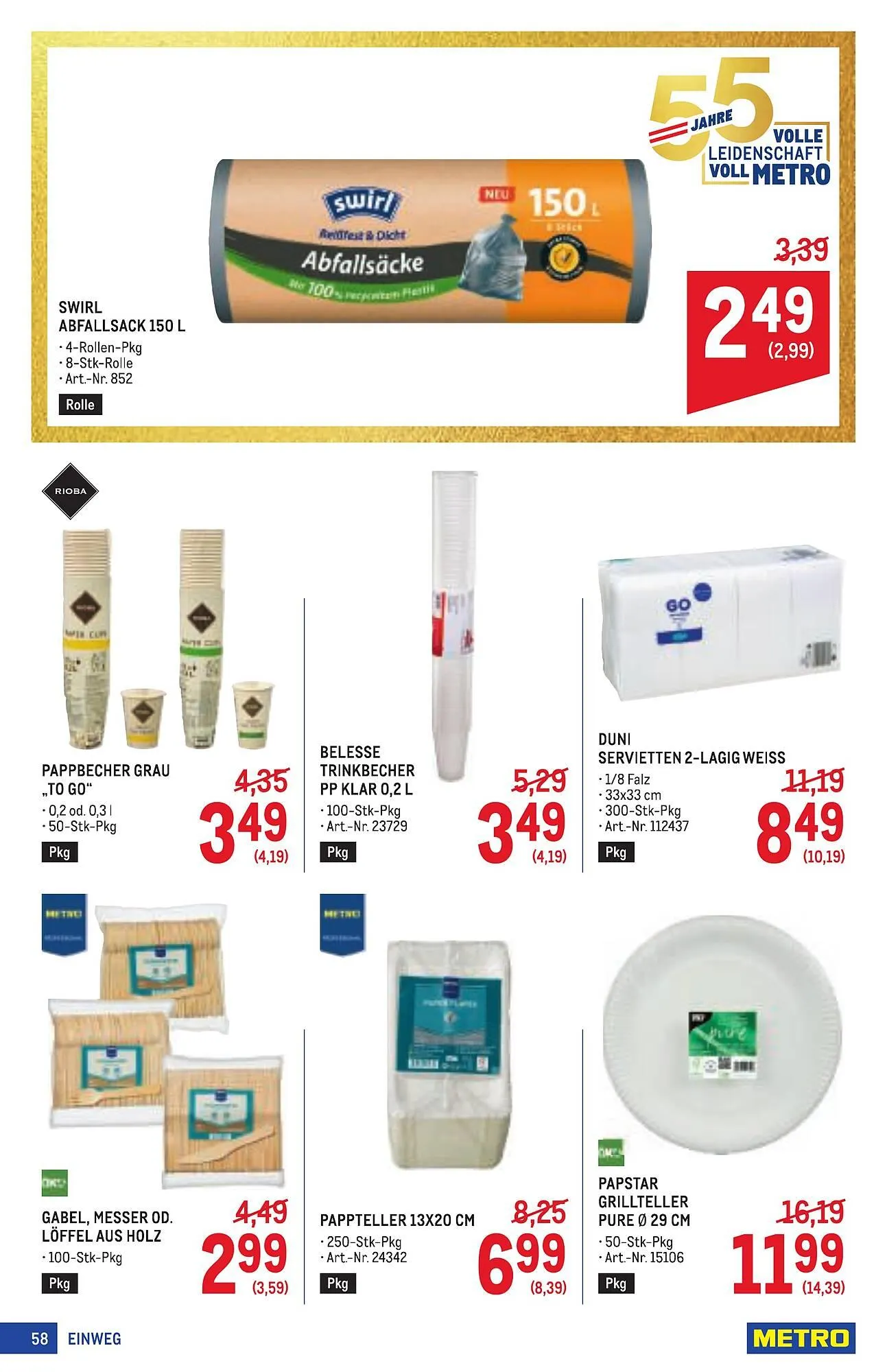 Metro Flugblatt von 2. April bis 15. April 2026 - Flugblätt seite  58