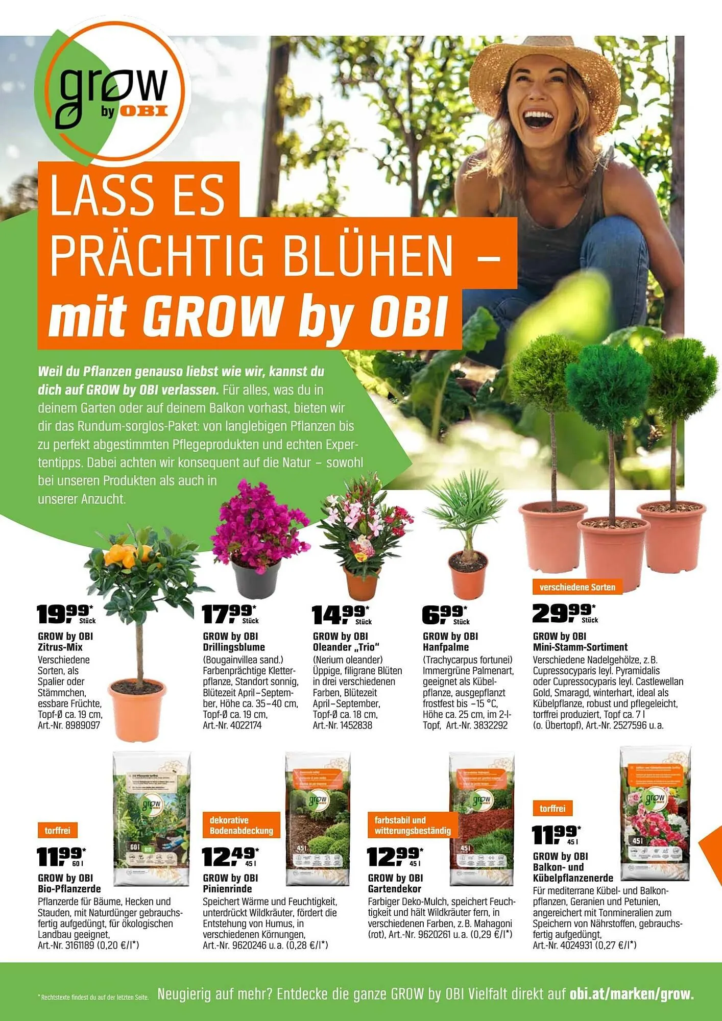 OBI Flugblatt von 1. April bis 1. Mai 2026 - Flugblätt seite  6