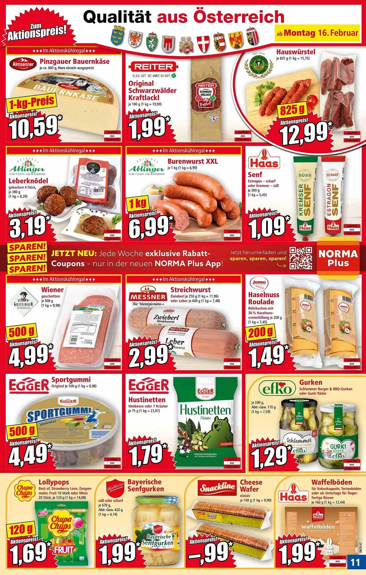 Norma Prospekt von 16. Februar bis 22. Februar 2026 - Flugblätt seite  13