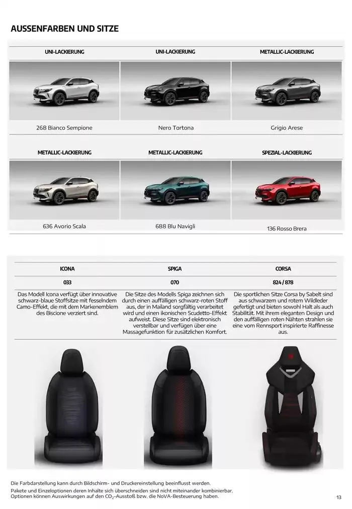 Alfa Romeo Junior von 7. Dezember bis 7. Dezember 2025 - Flugblätt seite  13