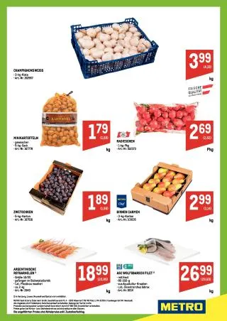 METRO Flugblatt Food von 27. Juli bis 1. August 2026 - Flugblätt seite  2