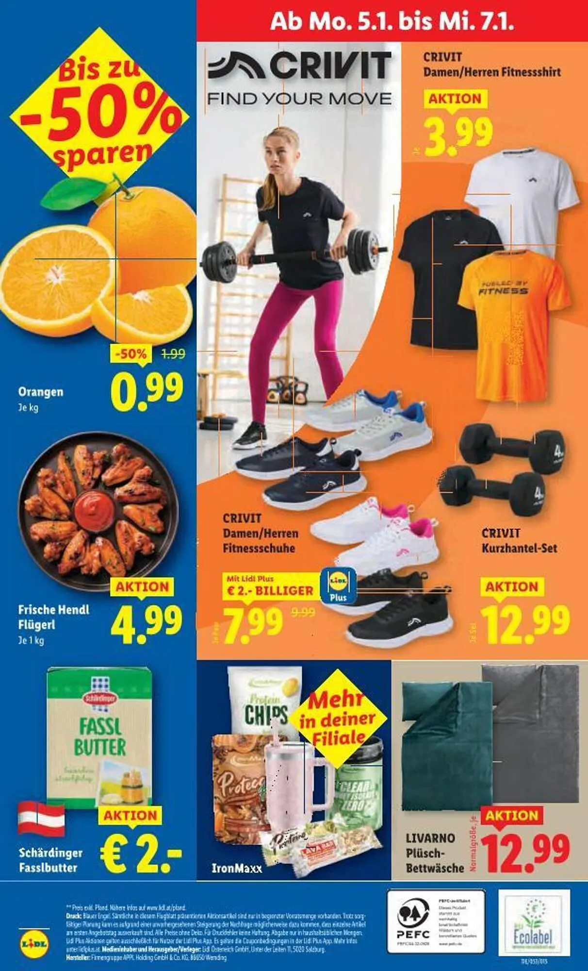 Lidl Flugblatt von 2. Jänner bis 7. Jänner 2026 - Flugblätt seite  43