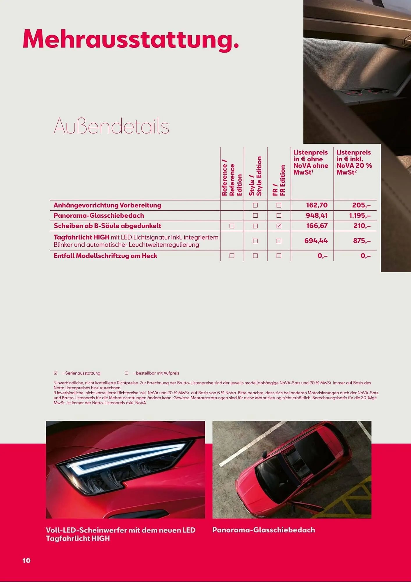Seat Flugblatt von 13. Jänner bis 29. Dezember 2026 - Flugblätt seite  10